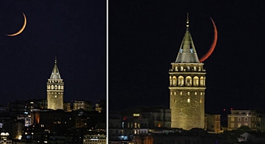 İstanbul'da muhteşem görüntü