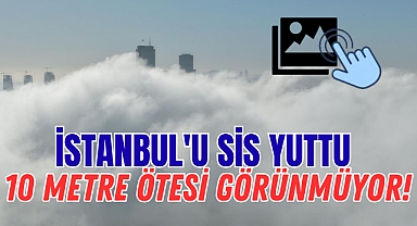 İstanbul beyaz örtüye teslim! Gökdelenler bir anda kayboldu