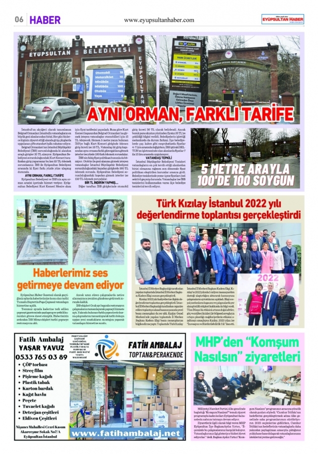 Eyüpsultan Haber Gazetesi yeni sayısı çıktı