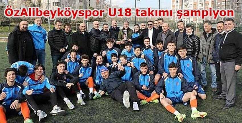 ÖZ ALİBEYKÖYSPOR İSTANBUL U-18 LİGİNDE TARİH YAZDI - Eyüpsultan Haber