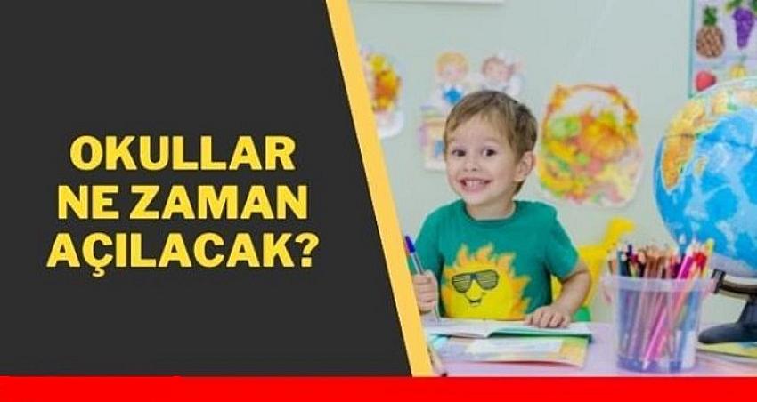 Okullar açılacağı tarih belli oldu, Okullarda yaz tatili ne zaman bitiyor?