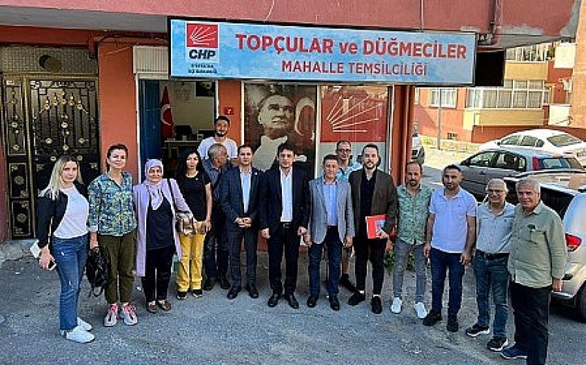 CHP ilçe başkanı Doğan Sarıtaş, vatandaşlar ile birebir görüşüyor | Eyüpsultan Haber
