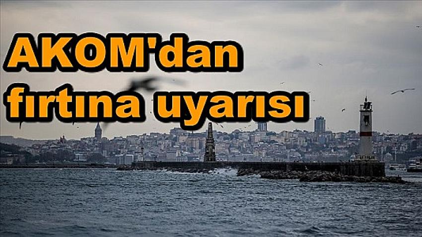 İstanbul için fırtına uyarısı! AKOM vatandaşları uyardı | Eyüpsultan Haber