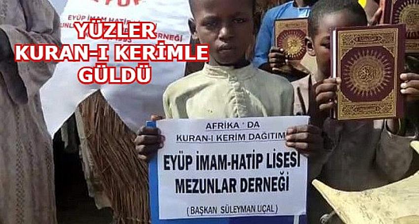 EYÜP İHL MEZUNLAR DERNEĞİ AFRİKA ÜLKESİ ÇAD’A KUR’AN-I KERİM GÖNDERDİ