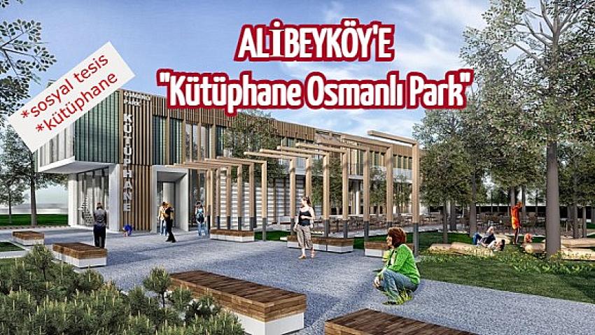 Alibeyköy'e kütüphane ve yeni sosyal tesis
