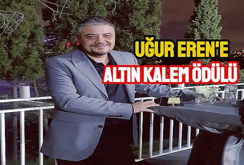 Eyüpsultan’lı yazara Altın Kalem Ödülü