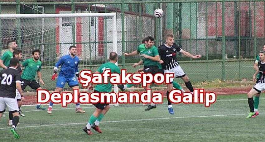 ŞAFAKSPOR SOĞUKSU DEPLASMANINDA FARKLI GALİP | Eyüpsultan Haber