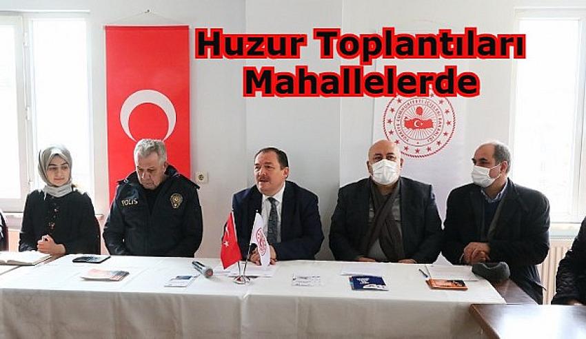 Eyüpsultan’da mahallelerde 'Huzur Toplantısı' yapılıyor | Eyüpsultan Haber