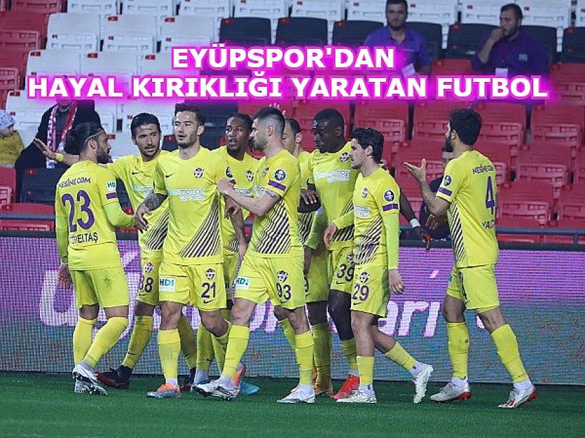 EYÜPSPOR SAMSUNSPOR' DAN ŞANS GOLÜYLE 1 PUANI KURTARDI | Eyüpsultan Haber