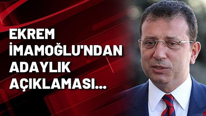 Ekrem İmamoğlu'ndan adaylık sorularına yanıt | Eyüpsultan Haber