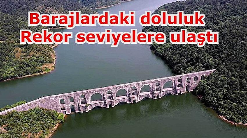 İSTANBUL BARAJLARINDA DOLULUK REKOR SEVİYELERE ULAŞTI | Eyüpsultan Haber