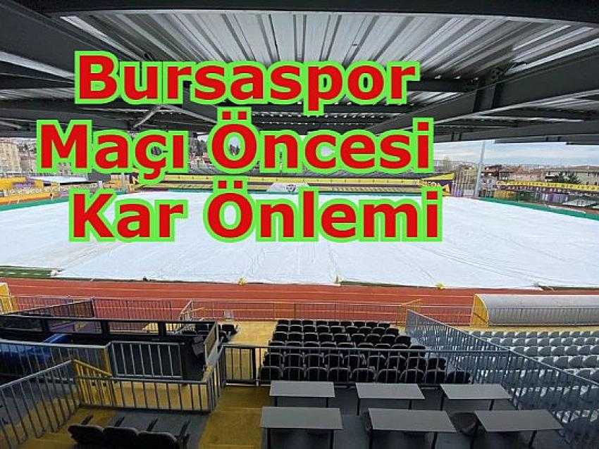 Eyüpspor Stadı'na kar önlemi! | Eyüpsultan Haber