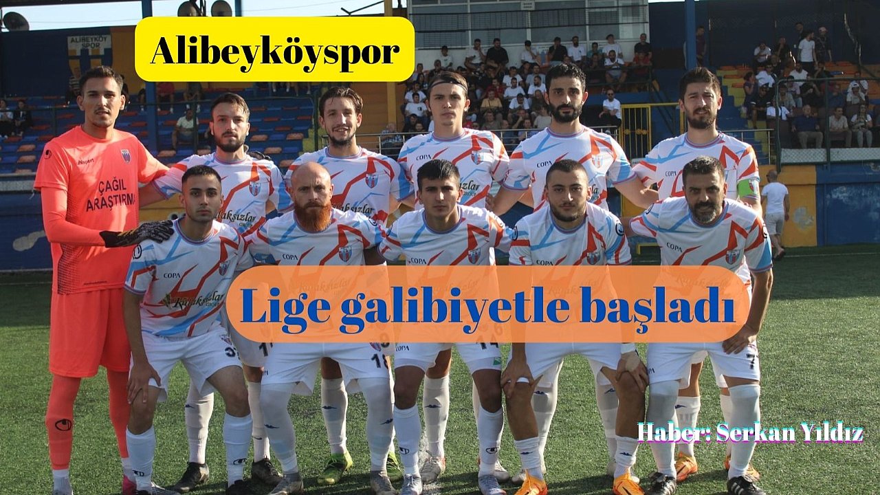 Alibeyköyspor deplasmandan üç puanı bir golle aldı
