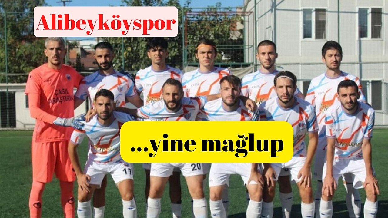 Alibeyköyspor hazırlık maçında yine mağlup oldu
