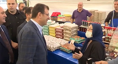 Ekrem İmamoğlu Eyüpsultan'a geldi