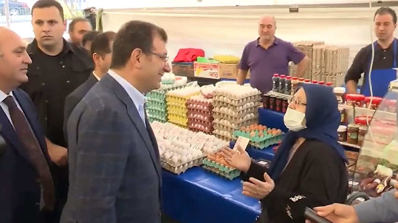 Ekrem İmamoğlu Eyüpsultan'a geldi