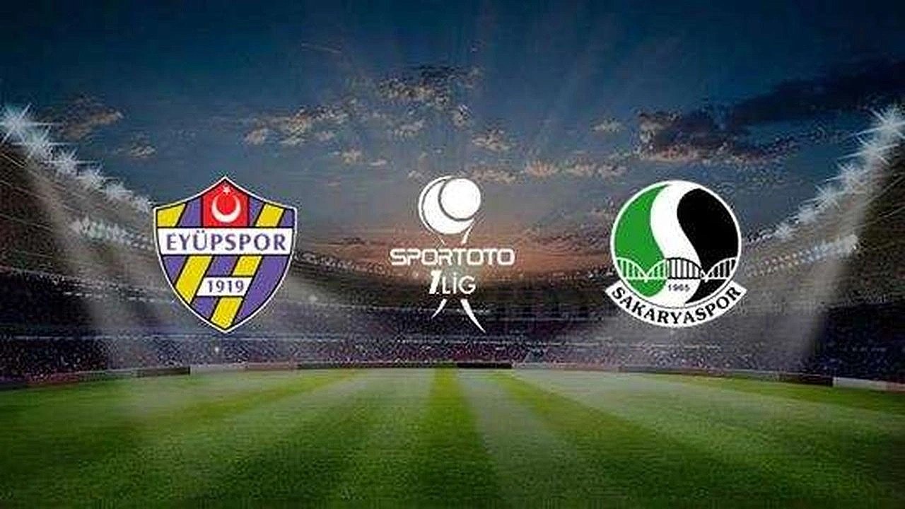 Haftanın ilk karşılaşmasında Eyüpspor, Sakaryaspor'u ağırlayacak