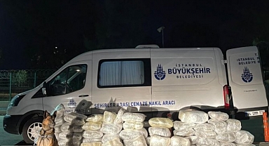 İBB'nin aracında, Cenaze değil uyuşturucu taşınıyor