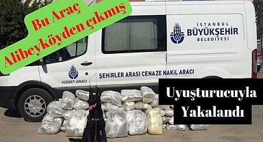 Uyuşturucu yüklü cenaze aracı Alibeyköy'den çıkmış