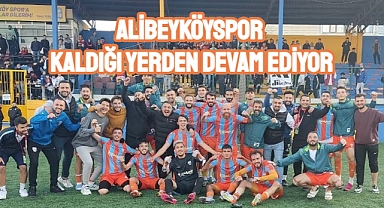 Alibeyköyspor kaldığı yerden devam ediyor