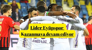 Eyüpspor Ankara’da Gençlerbirliği’ni güle oynaya yendi liderliğini sağlama aldı