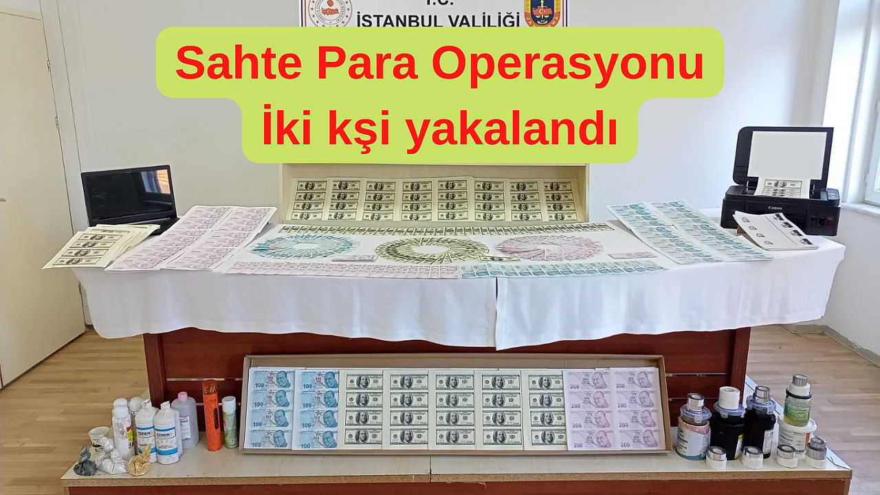 Eyüpsultan’da sahte para operasyonu