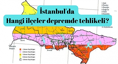 İstanbul'da depremde hangi ilçeler tehlike altında? Riskli ilçeler!