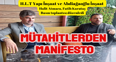 Mütahitlerden Beton Firmalarına Manifesto