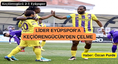 Eyüpspor Ankara’da cepten yedi