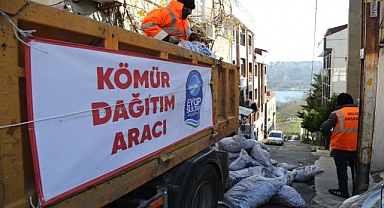 Eyüpsultan'da 2 bin aileye kömür desteği