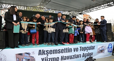 Eyüpsultan'da Yüzme Havuzlarının açılışı yapıldı