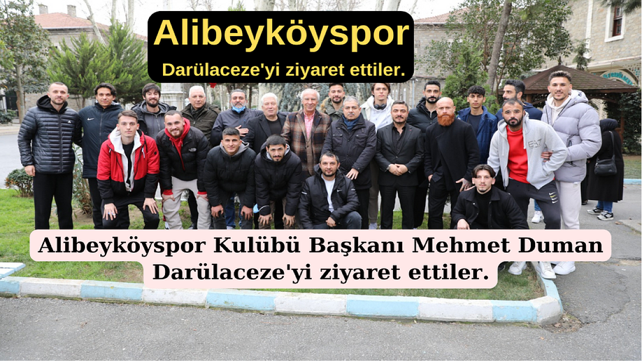 Alibeyköyspor’dan anlamlı ziyaret
