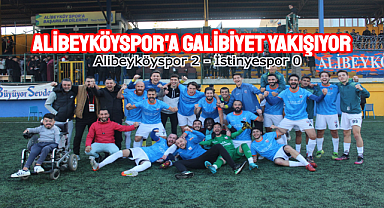 Alibeyköyspor üç puanı iki golle aldı