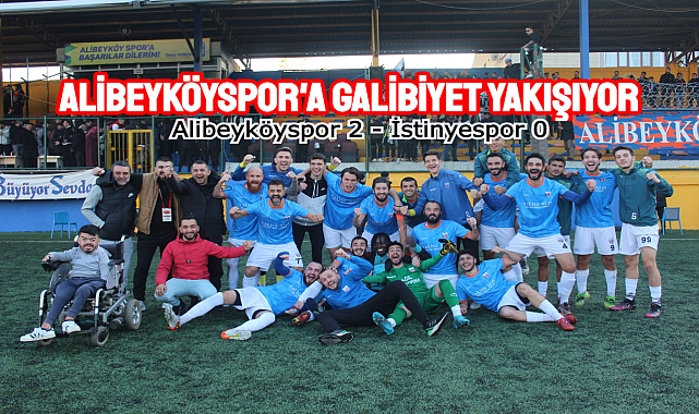Alibeyköyspor üç puanı iki golle aldı