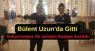 Bülent Uzun Sakaryaspor ile sözleşme imzaladı