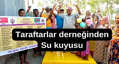 Eyüpspor Taraftarlar Derneği, su kuyusu açtı