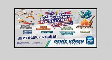 Eyüpsultan Sömestir Festivali başlıyor