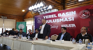 Hasan Tahsin Usta Yerel Basın Mensuplarını Ağırladı