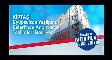 Kiptaş Yeşilpınar’da anahtar teslim töreni düzenliyor