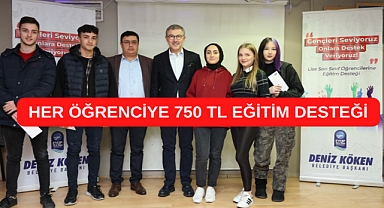 Lise son sınıf öğrencilerine eğitim desteği