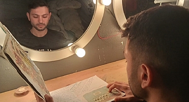 Oyuncu Sezer Özacar sinema filmi için setlere katıldı