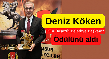 Samsun Gazeteciler Cemiyeti Deniz Köken'i 1 Numara Seçti