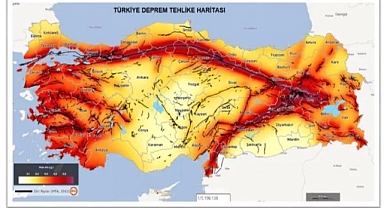 Deprem risk haritası: İşte en riskli bölgeler!