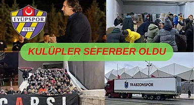 Spor Kulüplerinden deprem bölgesine seferberlik