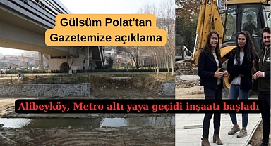 Alibeyköy deresi üzerine yaya köprüsü talebi İBB tarafından çözüme kavuşturuluyor.