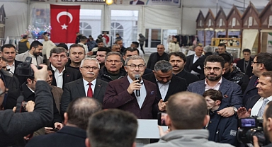 Alibeyköy Osmanlı Park Ramazan Çarşısı açıldı