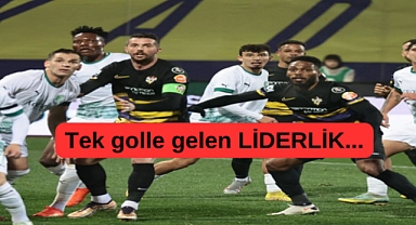 EYÜPSPOR BODRUMSPOR'U ENGELİNİ TEK GOLLE GEÇTİ, LİDER EMANETİ GERİ ALDI