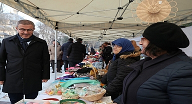 Eyüpsultan'da Kardeşlik Çarşısı kuruldu