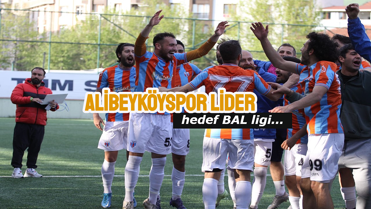 Alibeyköyspor ikide iki yapıp liderlik koltuğuna oturdu
