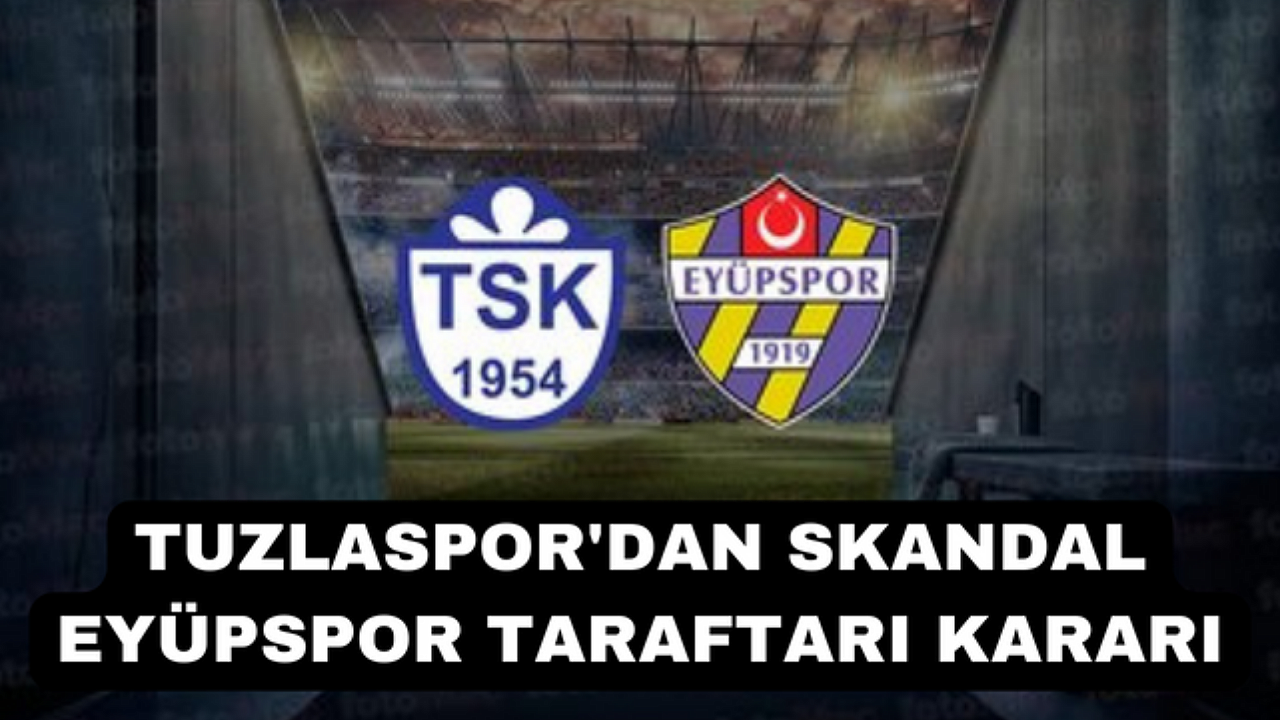 Tuzlapspor'dan Eyüpspor taraftarına skandal bilet fiyatı uygulaması